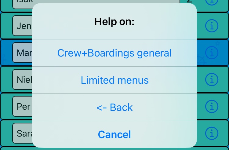 Crew+Boardings Help pages
