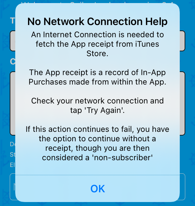 No network Connection