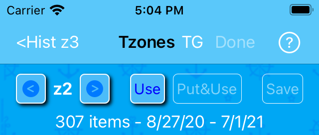 Tzones - Demo of checking Try too keep timerange