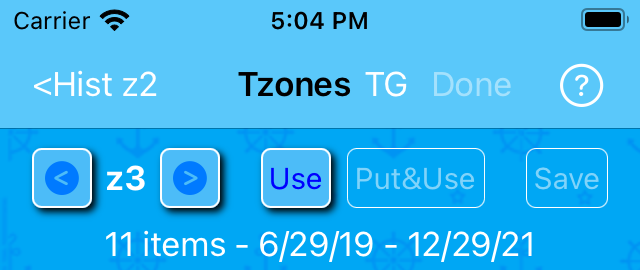 Tzones - Demo of checking Try too keep timerange